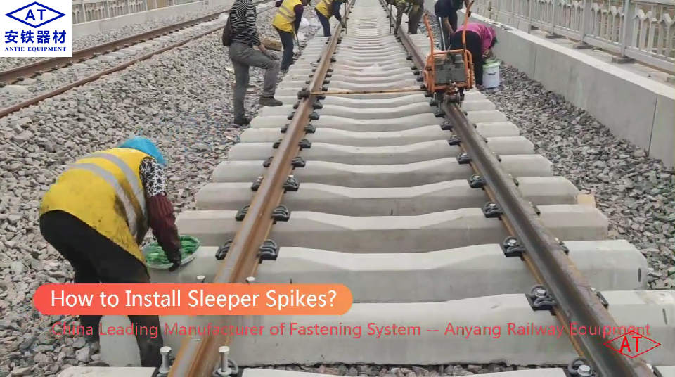 How to Install Railway Sleeper Spikes?