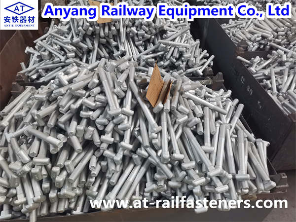 Railway T-Bolts for Rail Fastening Systems Factory