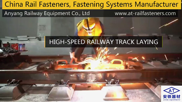500-meter-long Rails Laying Process for Hanshi High-Speed Railway