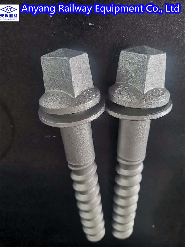 Ss35 Sleeper Screw for W14 Fastening System, Coated by Dacromet