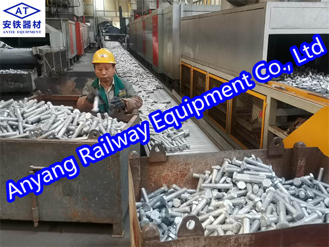 Rail Bolts for Railway Fastening Systems