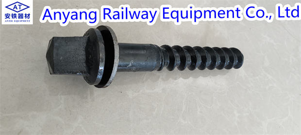 Oiled Ss35 Rail Screw Spikes Manufacturer