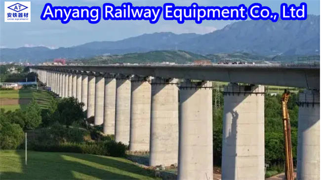 Railway Brdige Steel Railing Columns, Brdige Handrails Manufacturer for Xishi High-speed Railway