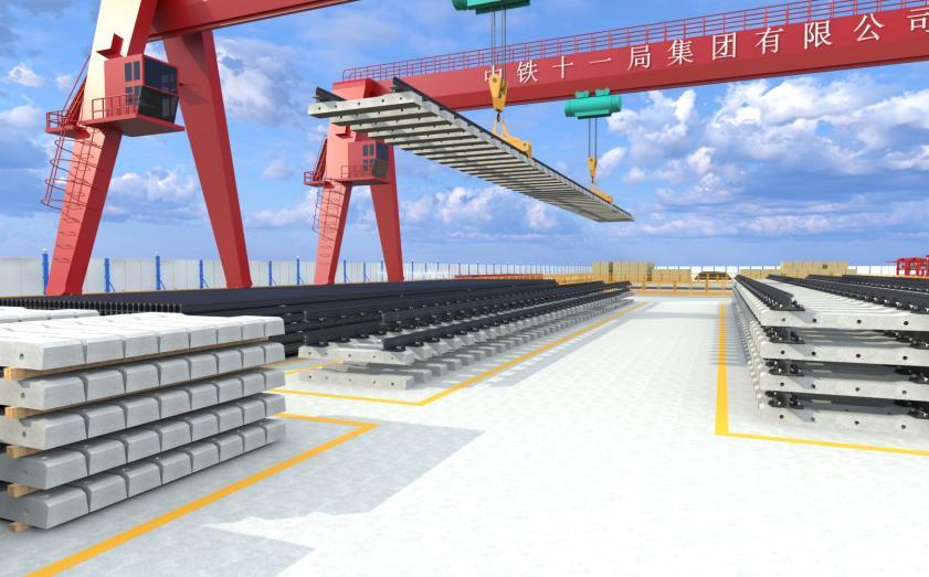 After the track is installed on the ground, how is it put into the subway tunnel
