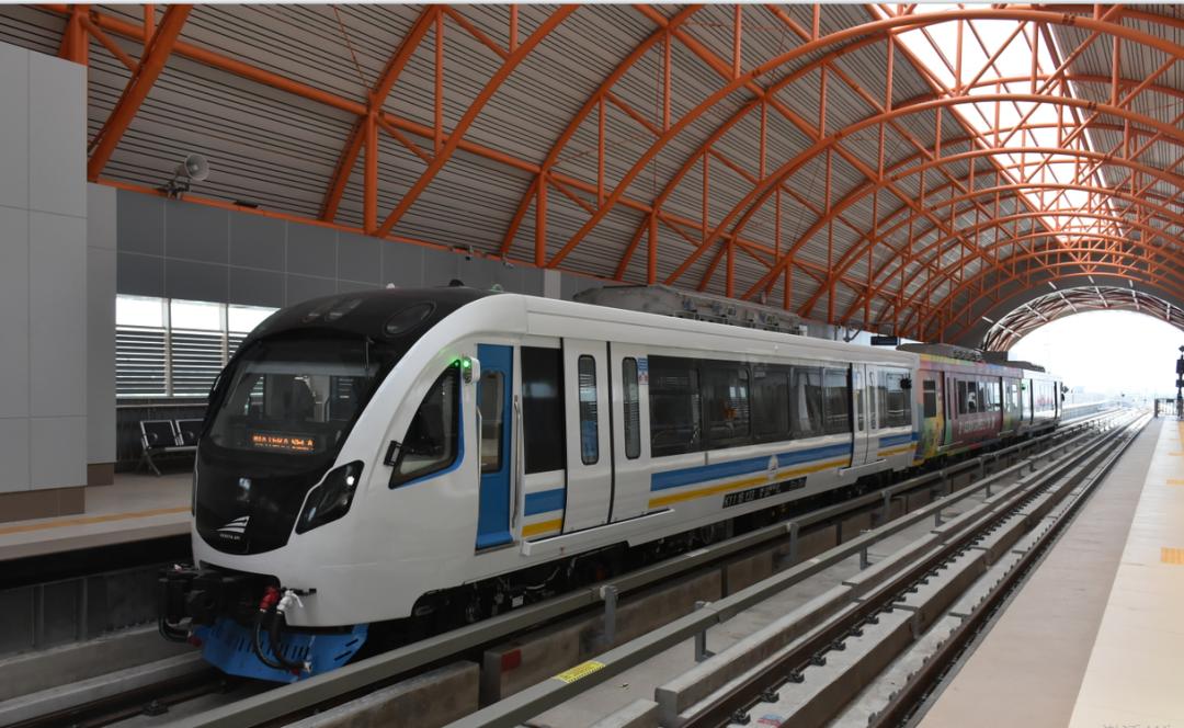 The Palembang Light Rail Track Laying Project in Indonesia