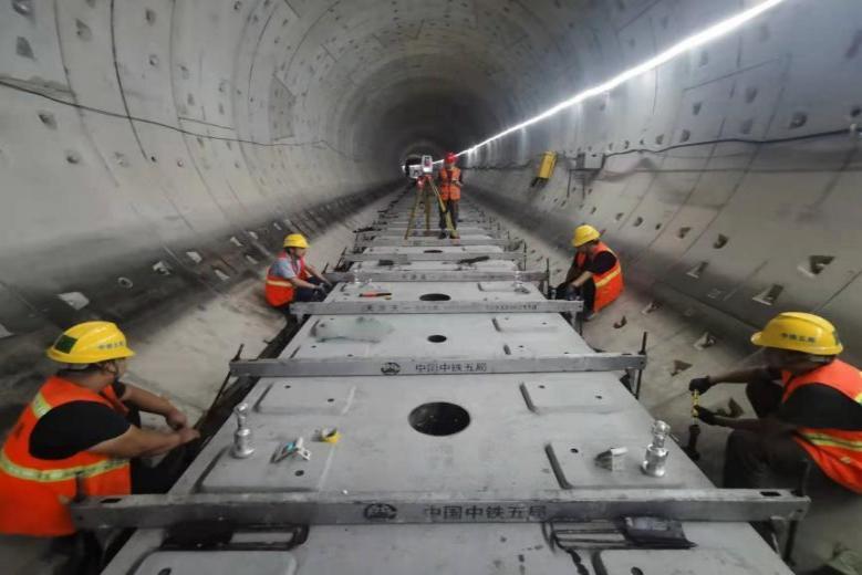 Prefabricated track construction technology