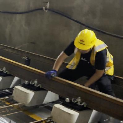 Now that track production and installation are complete, does that mean track laying is over?