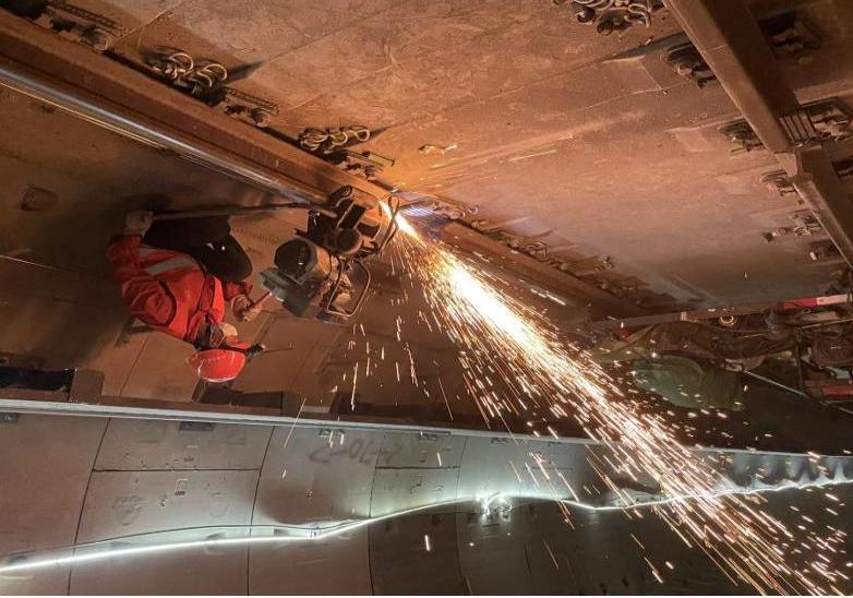 Now that track production and installation are complete, does that mean track laying is over?