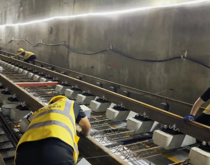 Now that track production and installation are complete, does that mean track laying is over?