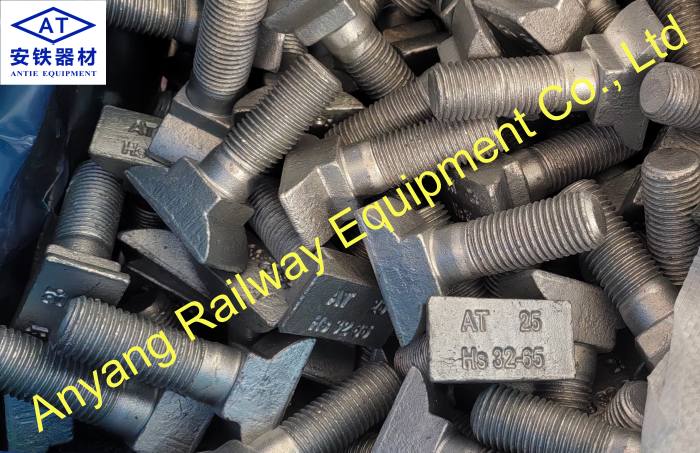 Chinese HS32-65 Railway Clamping Bolts Producer